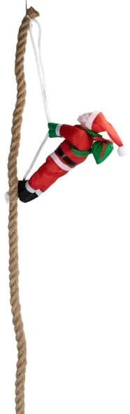 Aigostar - LED kültéri karácsonyi dekoráció LED/4xAA IP44 ejtőernyős Télapó