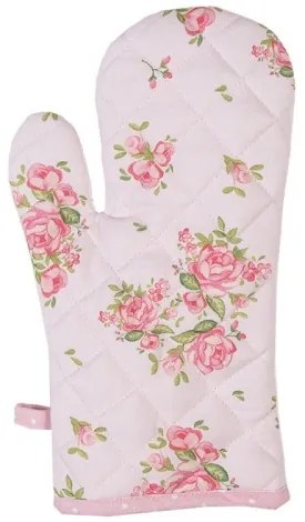 Edényfogó kesztyű gyerek,100% pamut, Sweet Roses