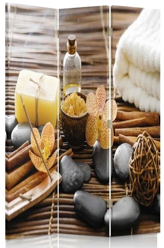 Gario Paraván Spa kiegészítok Méret: 180 x 170 cm, Kivitelezés: Forgó paraván 360°
