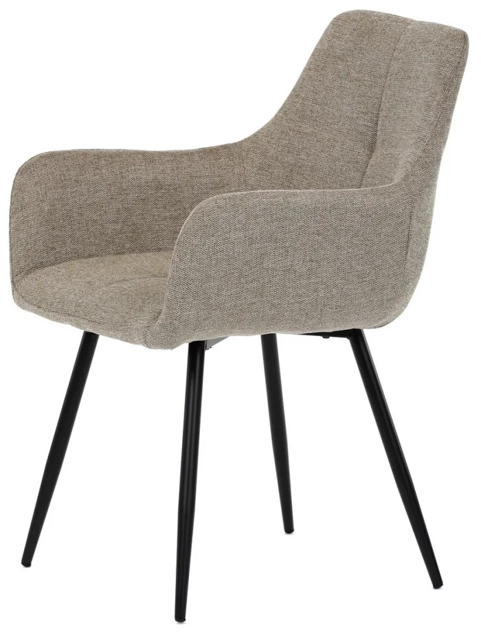 Scaun modern în carouri din țesătură Truffle . DCH-226