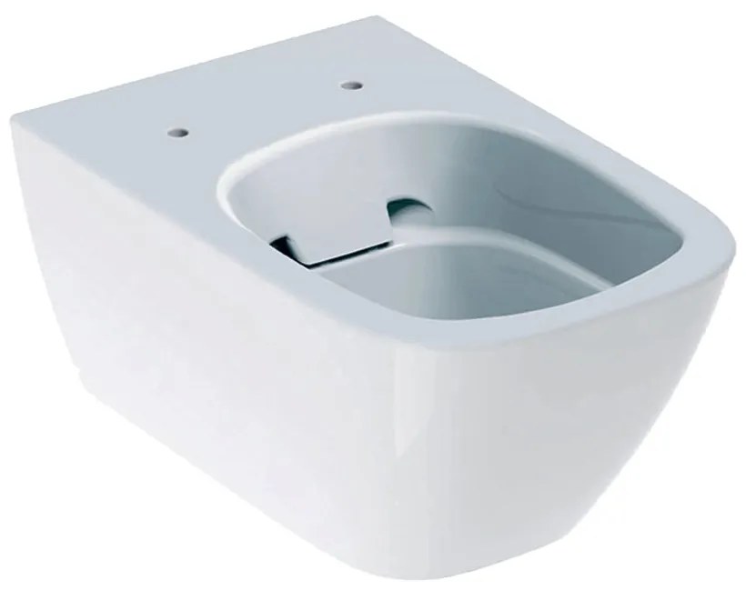 GEBERIT Smyle Square WC, mélyöblítésű, fali, perem nélküli, 4.5/6l, 54cm