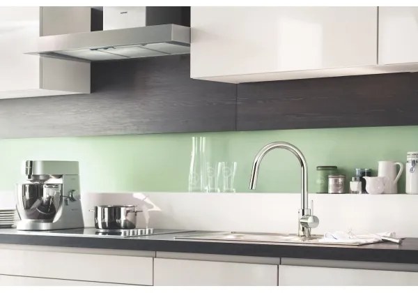 GROHE 31481001 - EUROSMART COSMOPOLITAN mosogató csaptelep, fényes króm