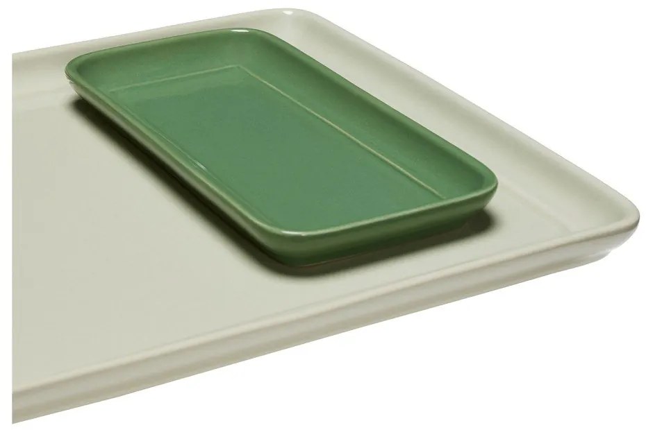 Kerámia dekoratív tálca szett 2 db-os 26x35 cm Amare – Hübsch
