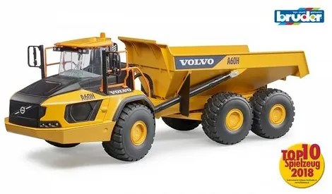 Bruder Forgónyerges Dumper Volvo, 68 x 22,5 x 22,5 cm