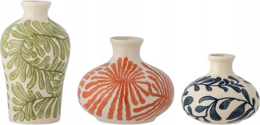 Bloomingville Fauni Virágváza 3 db Színes