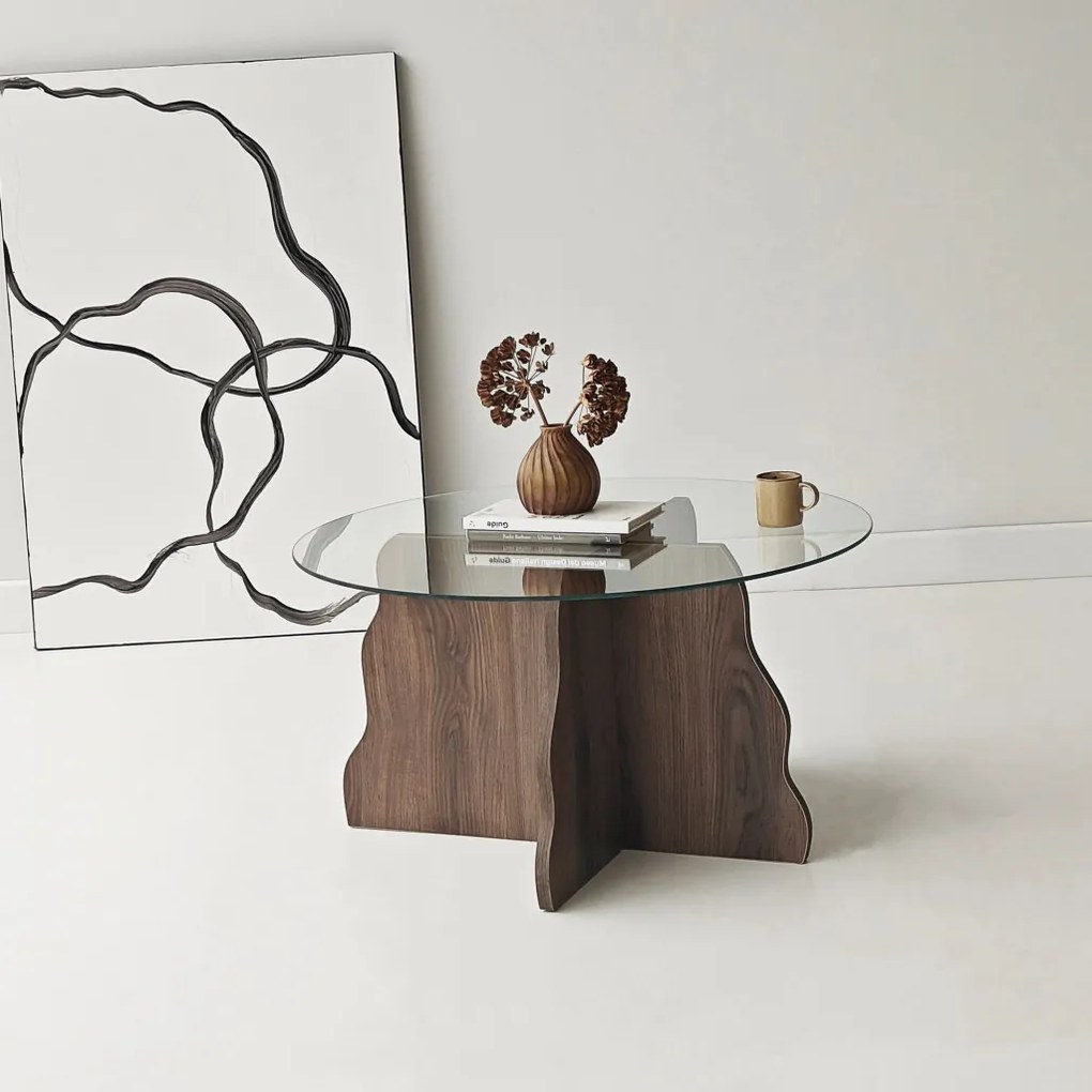 Butterfly - Walnut, Transparent