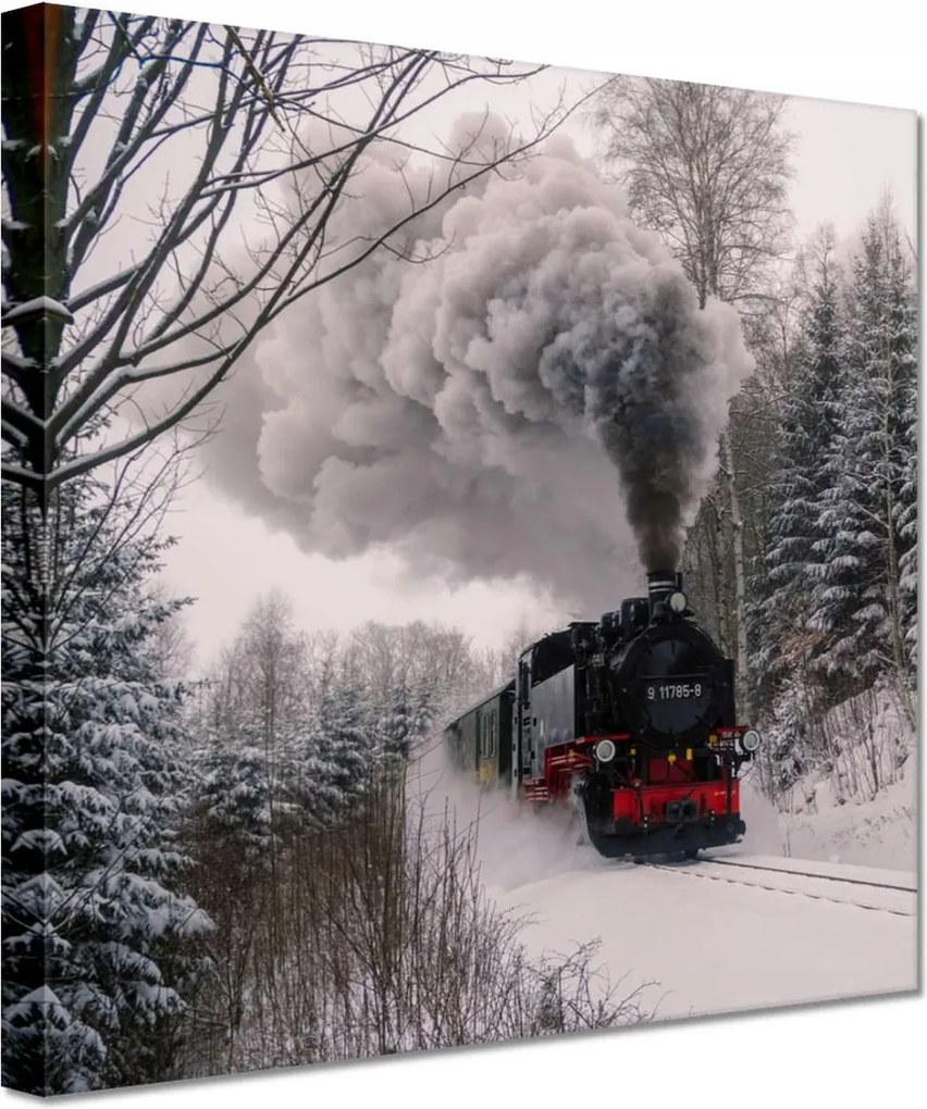 Festmények 20x20 Mozdony