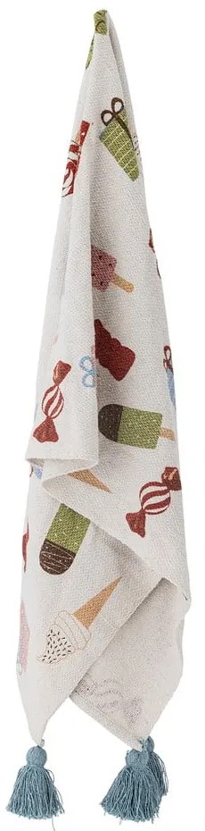 Fehér gyerek takaró 130x160 cm Sweets – Bloomingville Mini