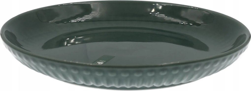 Kerámia Reggeliző Tányér 21cm Mosaique Olive Minta Nélküli