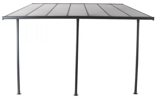 PRAKTIKER PAVILON VÍZSZINTES TETŐVEL 400X300X290CM