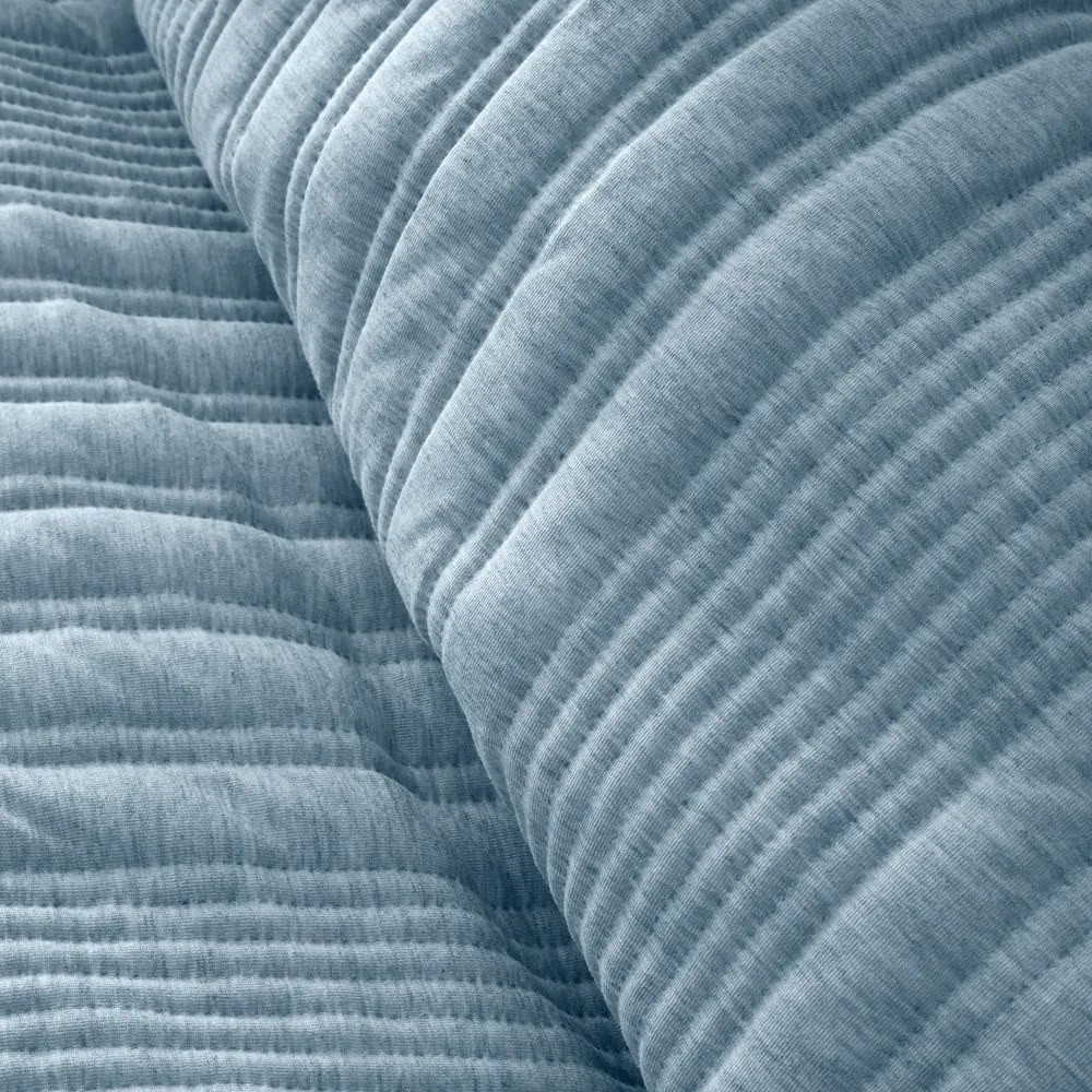 Kék kétszemélyes ágyneműhuzat 200x200 cm Tamba Stripe – Pineapple Elephant