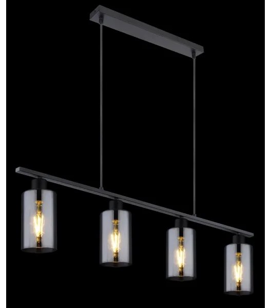 Globo 15465-4H - Csillár zsinóron HADERA 4xE27/60W/230V