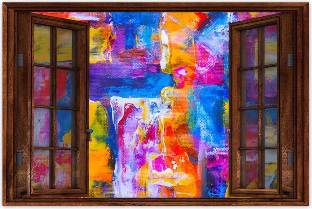 Poszterek 90x60 Absztrakt Nate