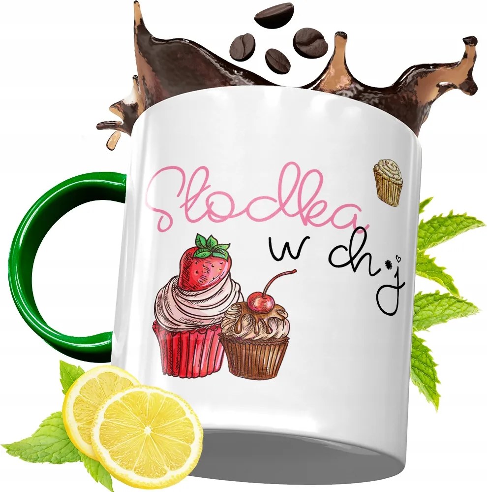 Zöld Vicces Bögre Születésnapi Ajándék fényképes nyomtatással