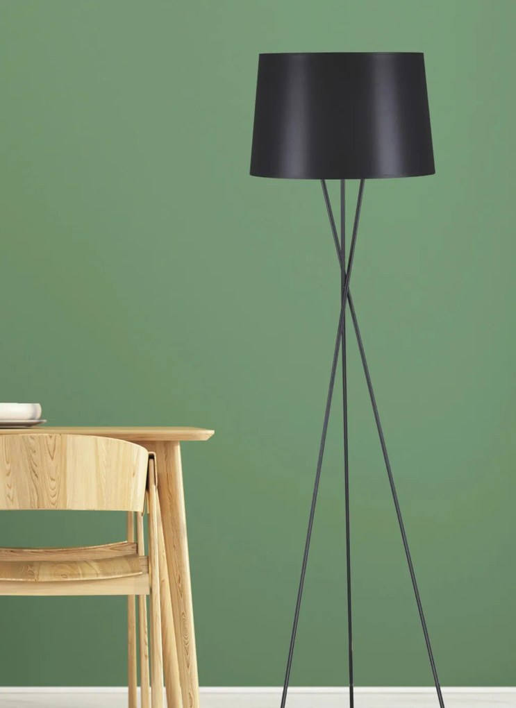 KAJA K-4353 REMI BLACK Fekete Színű Állólámpa 1xE27 15W IP20