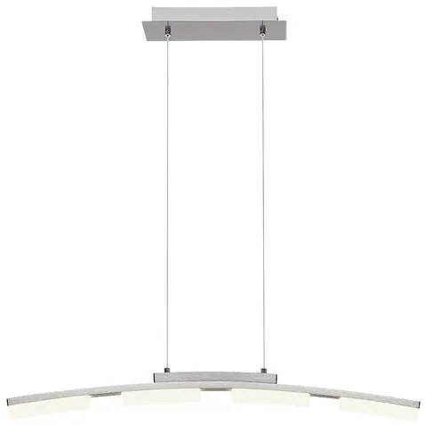 RÁBALUX 2957 EUCALYPTUS Modern Led Függesztett Lámpa Szatin Króm IP20