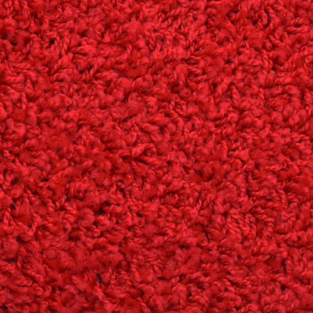 vidaXL 15 db piros lépcsőszőnyeg 56 x 17 x 3 cm