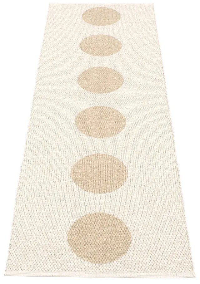 Bézs kültéri-beltéri futószőnyeg 70x225 cm Vera Beige – Pappelina