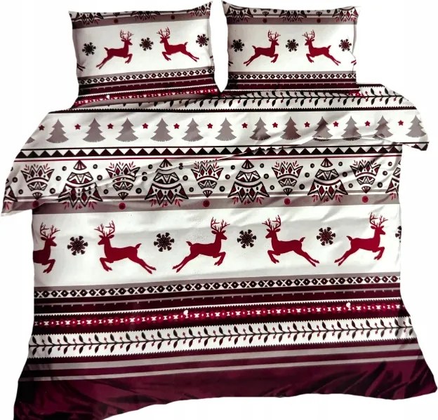 Gyerek Ágyneműhuzat Karácsonyi Szatén 140x200 Párnahuzat Szett 70x80