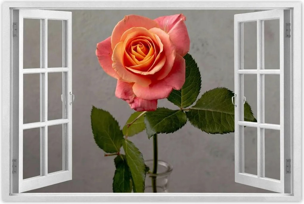 Poszterek 90x60 Rózsa Virág Virágok Rózsa