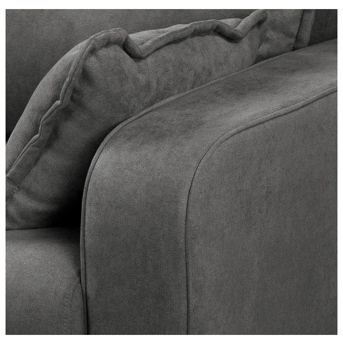 Sötétszürke kanapé 193 cm Beata – Ropez
