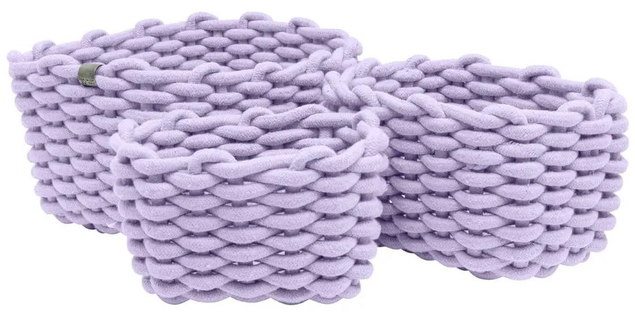 Textil tárolókosár szett 3 db-os 30x25x19 cm Tom Tailor – Wenko
