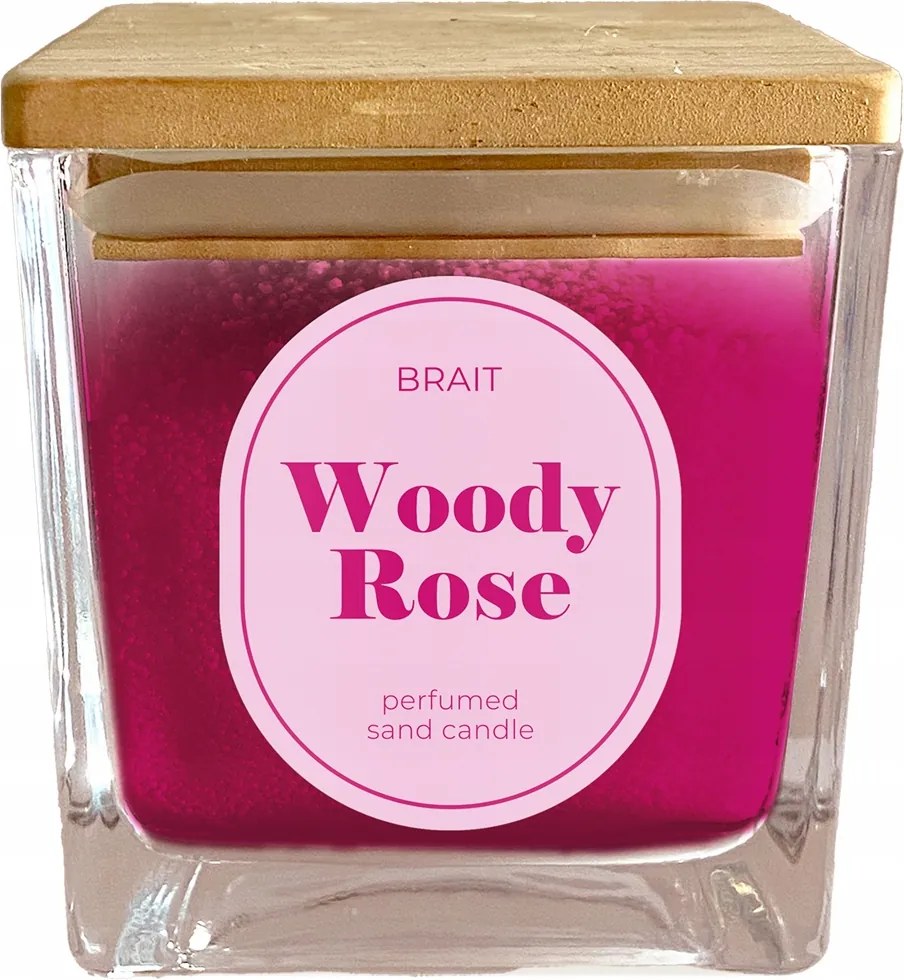 Brait Illatgyertya Homok Aromaterápia Woody Rose Rózsafa 130g