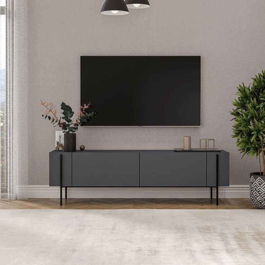 TV szekrény Herman - Anthracite