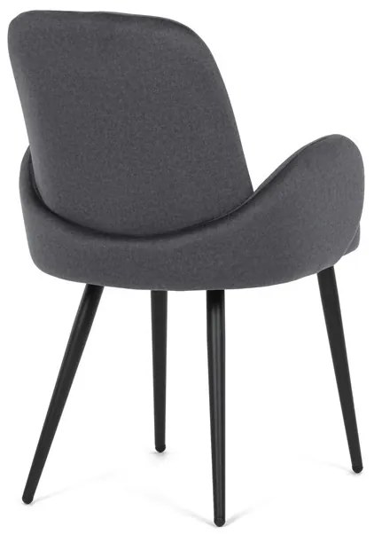 Szürke Bársony Étkezőszék. DCL-X7129 GREY2