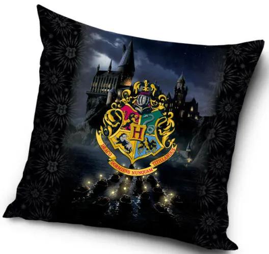 Harry Potter Hogwarts logó párnahuzat