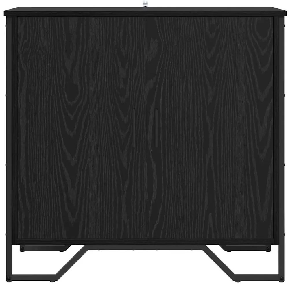 Széf Musta tammi 78 x 35.5 x 74.5 cm Faanyag
