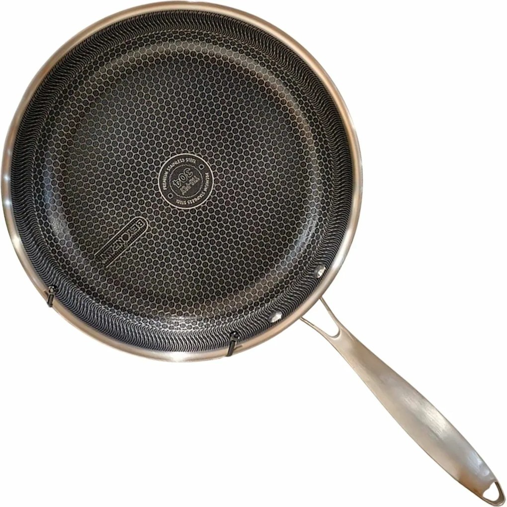 Kitchisimo Rozsdamentes, tapadásmentes serpenyőChef 20 cm, 20 cm