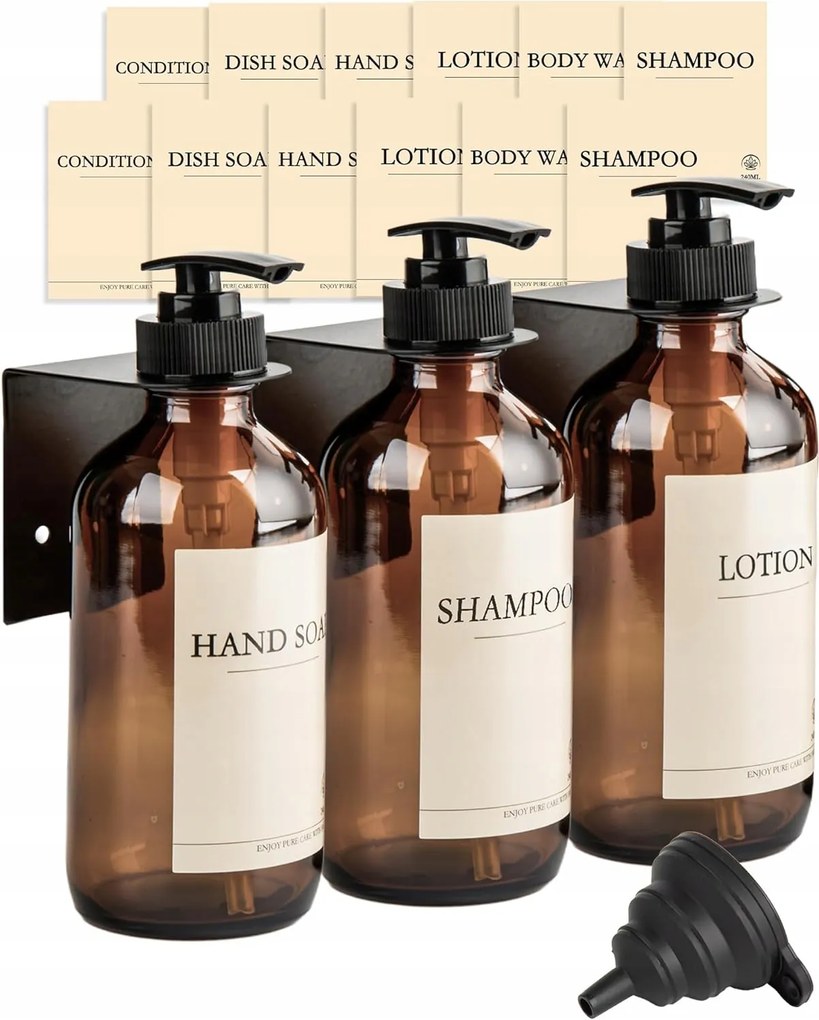 Yebeeca Fürdőszobai adagolók – Elegancia és rend a belső térben 3 db