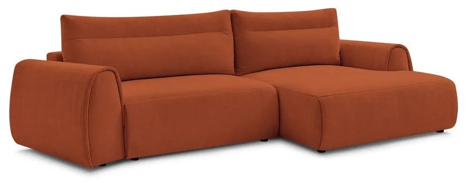 Narancssárga sarokkanapé Aden – Bobochic Paris