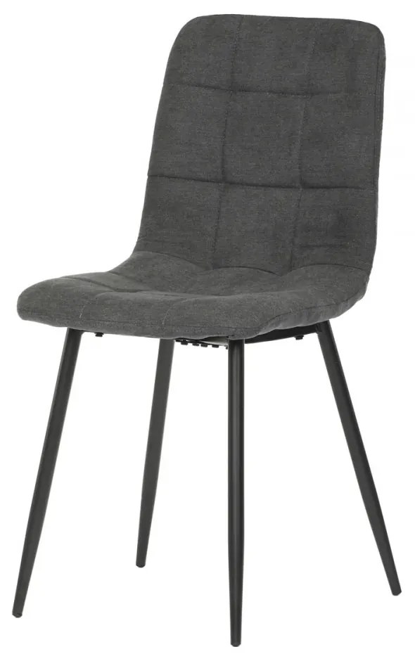 Scaun modern cu tapițerie gri CT-281