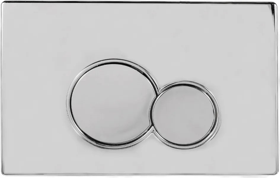 Öblítőgomb Jomo Werit JomoTech WC-állványhoz, fényes króm