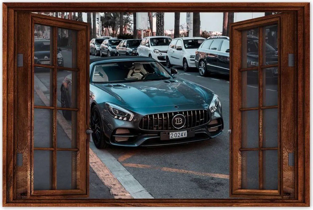 Poszterek 120x80 Fekete Bentley autó