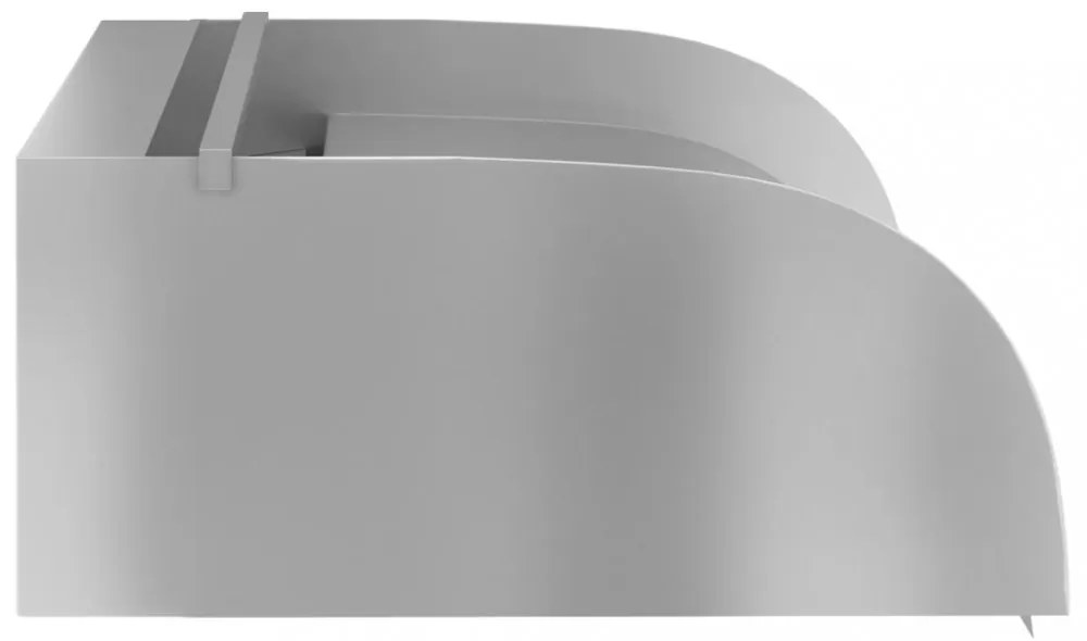 304-es rozsdamentes acél vízesés LED-ekkel 45 x 34 x 14 cm