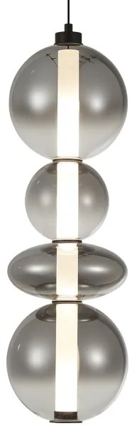 LED Csillár zsinóron DAPHNE LED/36W/230V szürke