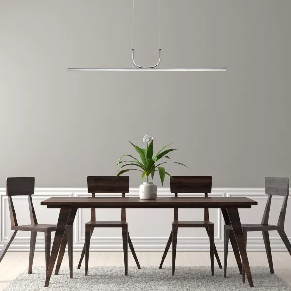 Rabalux 72129 - LED Csillár zsinóron ELIA LED/25W/230V 3000K króm