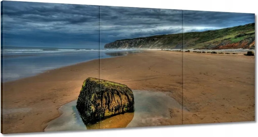 Vászonkép 120x60 Szikla a tengerparton