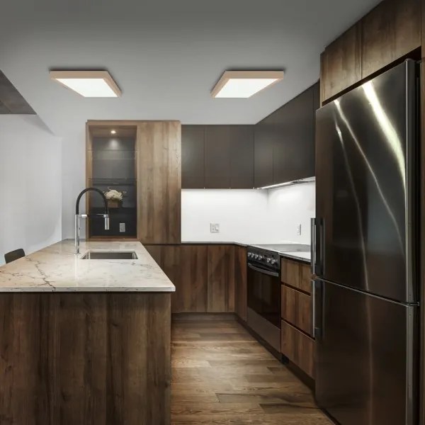 Brilagi-LED fürdőszobai mennyezeti lámpatest FRAME LED/50W/230V 120x30 cm IP44 bézs