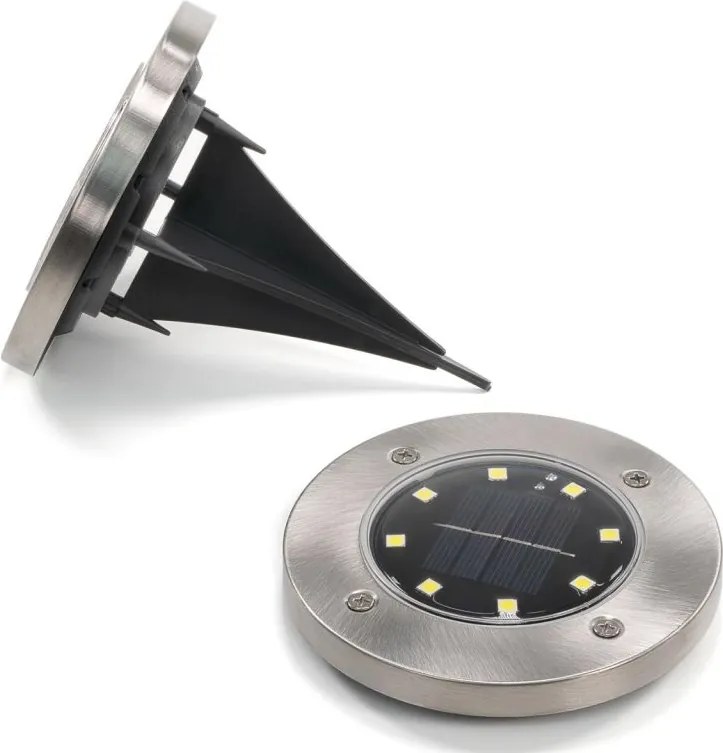 Kerti beépített napelemes megvilágítás  8 LED