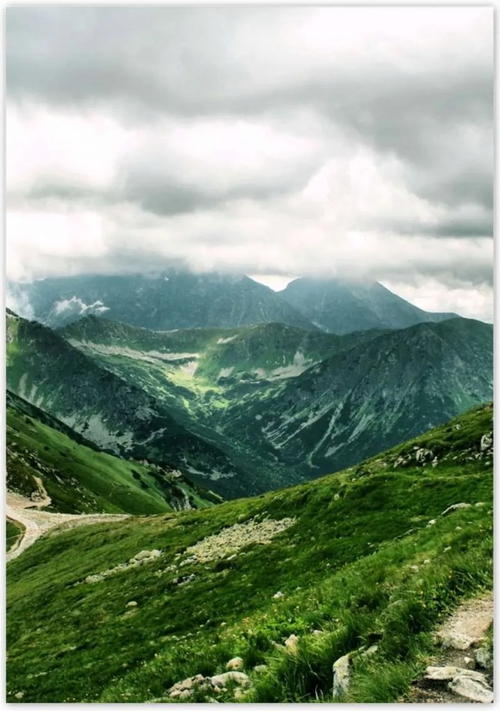 Poszterek 70x100 Főgerinc a Tátrában