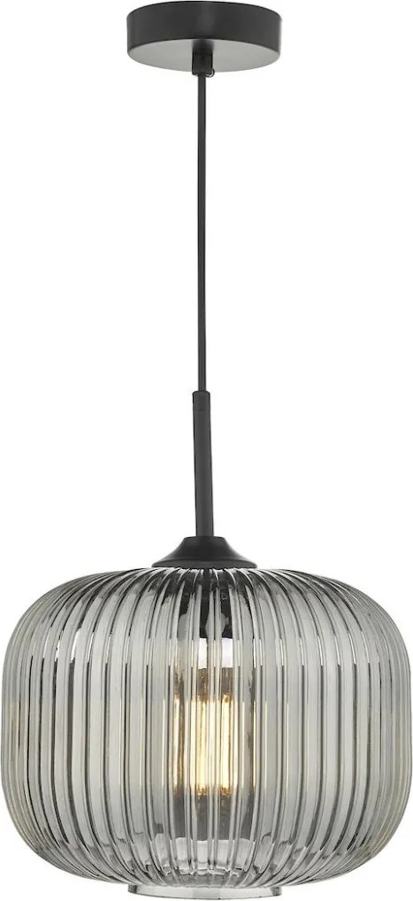 DAR LIGHTING DEM0110 DEMARIUS Egyágú Függesztett Lámpa Fém E27 IP20
