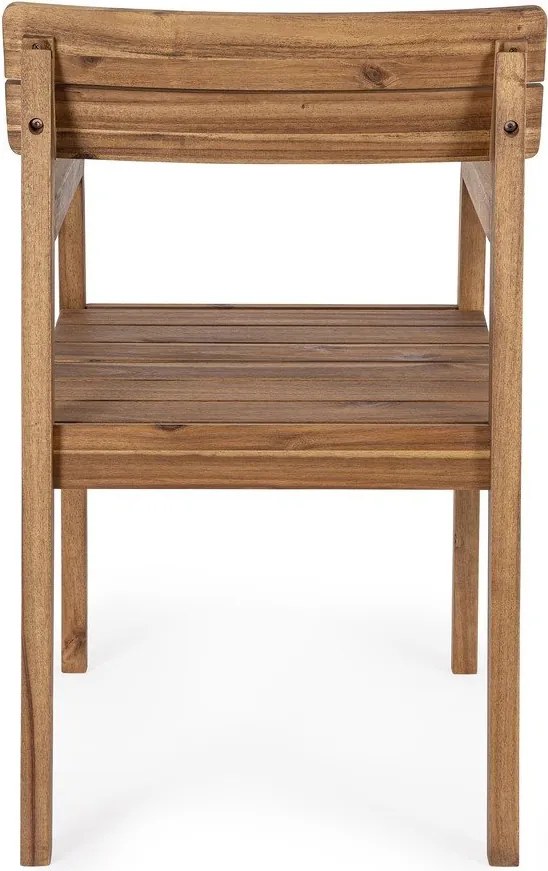 Natúr színű tömörfa kerti szék Rodano – Bizzotto