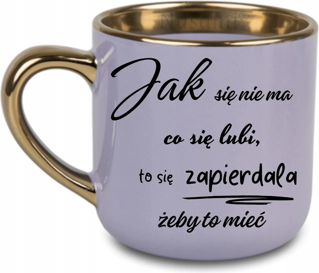 Elegáns bögre Ha nincs mit szeretni, akkor kigombolható. 400 Lila