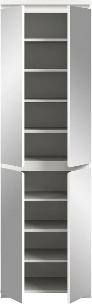 Shoelove 4 oldalajtós tükrös cipősszekrény