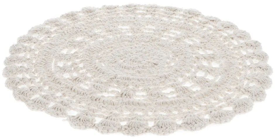 Pamutkeverék tányéralátét ø 35 cm Crochet – Rex London