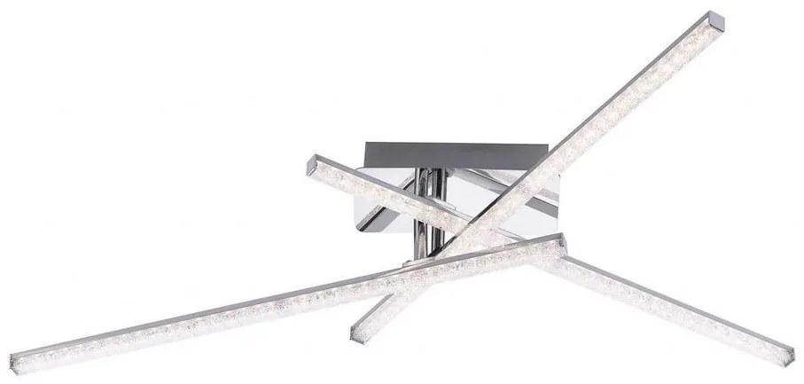 Leuchten Direkt 11293-17 - LED Felületre szerelhető csillár SIMON 3xLED/5W/230V fényes króm